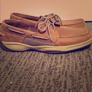 Men’s 11 Brown Sperry Top-aside